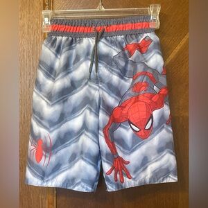 Marvel Spider-Man Swim Trunks, Boys sz M